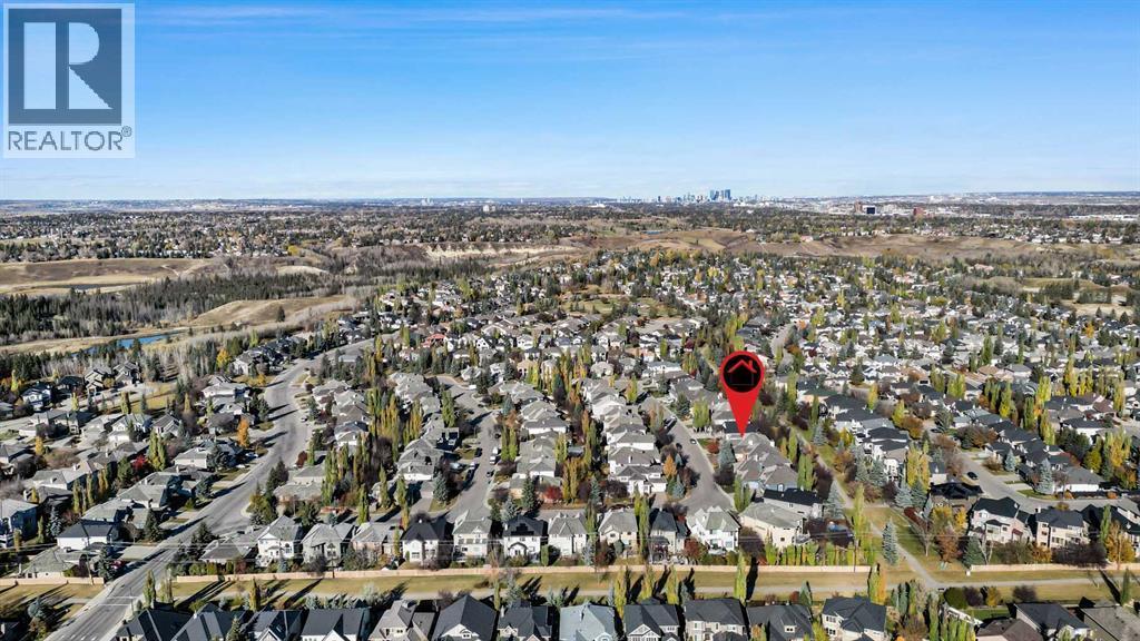 69 Evergreen Crescent Sw, Calgary, AB - Outdoor With View