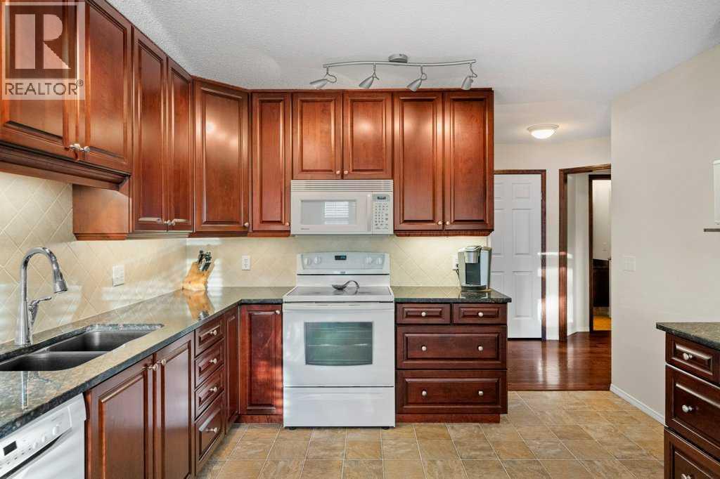 63 Douglas Park Boulevard Se, Calgary, AB - Indoor Photo Showing Kitchen With Double Sink