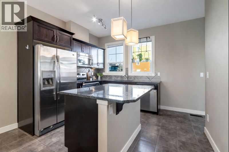 705 Evanston Square Nw, Calgary, AB - Indoor Photo Showing Kitchen With Upgraded Kitchen