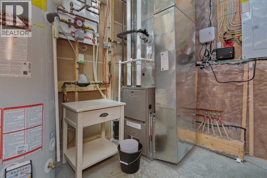 34 Cambridge Close, Blackfalds, AB - Indoor Photo Showing Basement