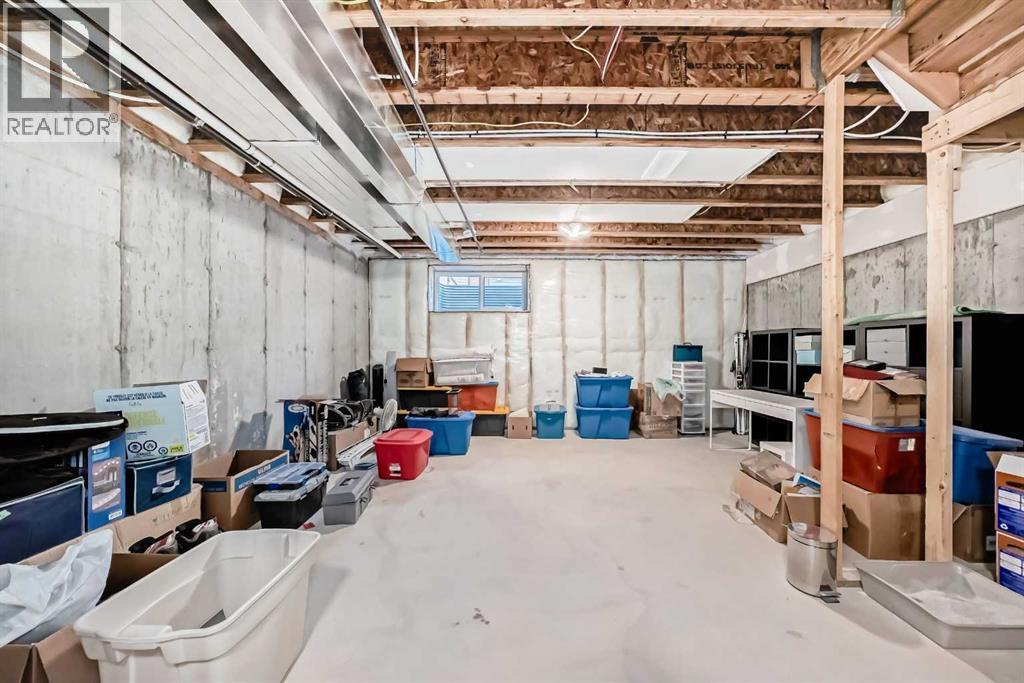 115 Wolf Hollow Park Se, Calgary, AB - Indoor Photo Showing Basement