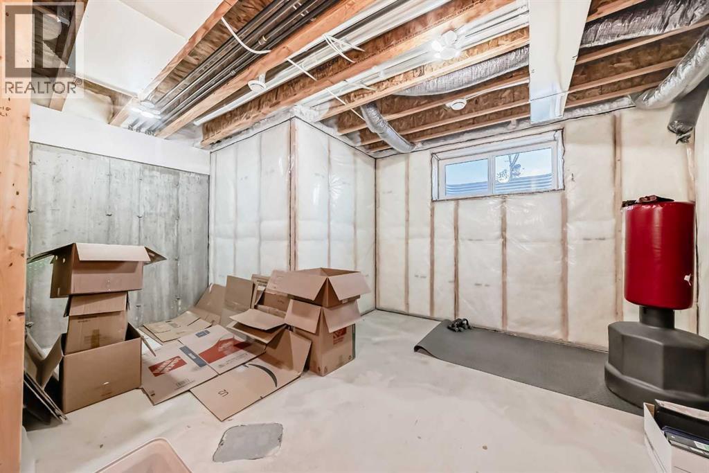 115 Wolf Hollow Park Se, Calgary, AB - Indoor Photo Showing Basement