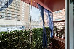 An intimate patio space made for relaxing and unwinding -