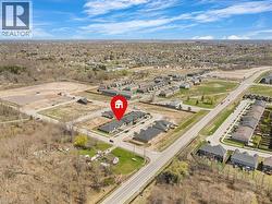 Aerial view featuring a residential view -