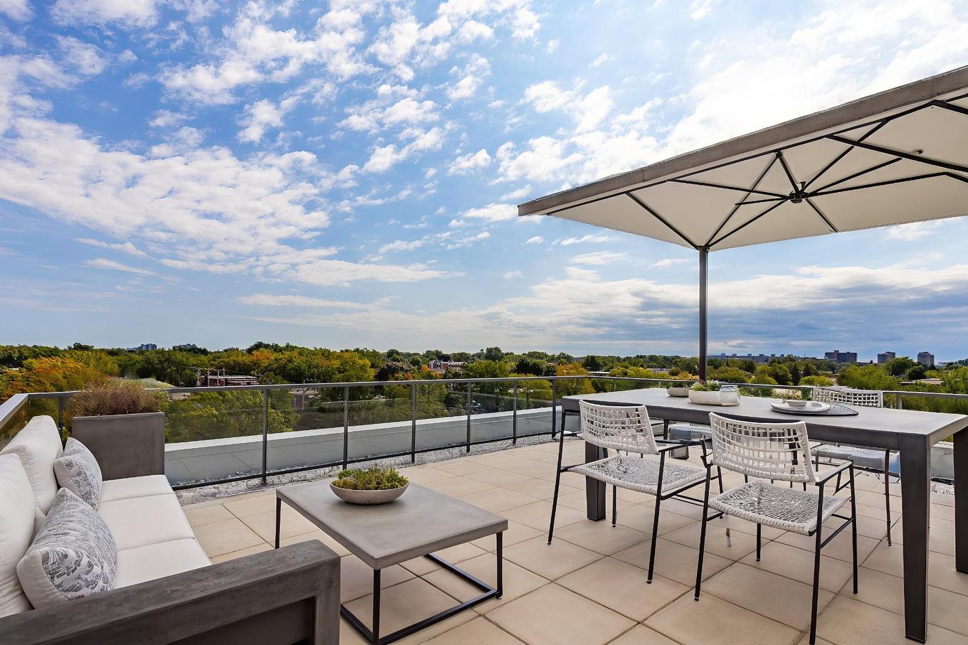 Terrasse - 613-2030 Rue Lucien-Thimens, Montréal (Saint-Laurent), QC - Outdoor With View