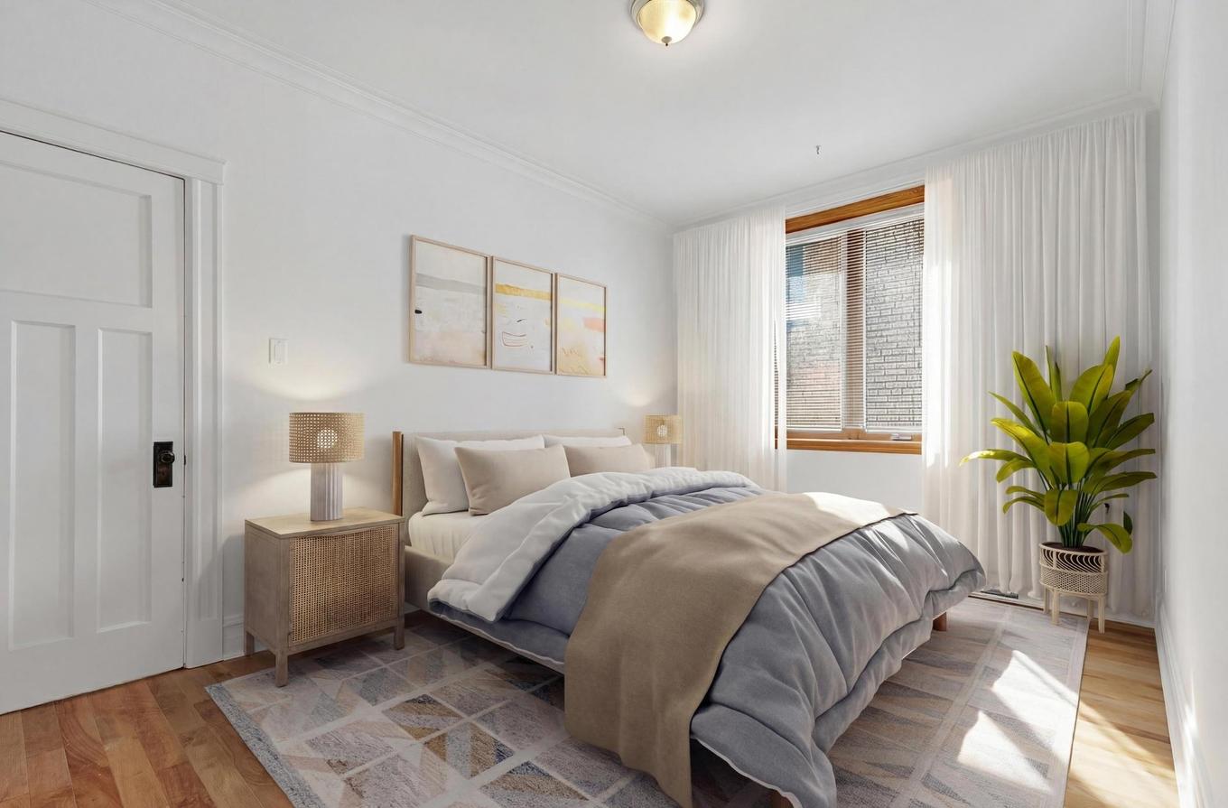 Chambre à coucher - 5-4131 Ch. De La Côte-Des-Neiges, Montréal (Ville-Marie), QC - Indoor Photo Showing Bedroom