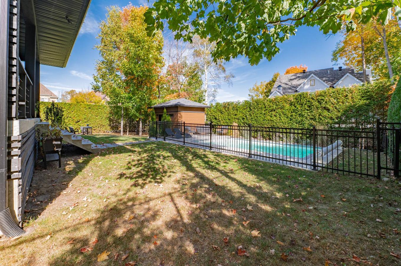 Piscine - 401 Rue Des Eaux-Vives, Saint-Jérôme, QC - Outdoor With In Ground Pool