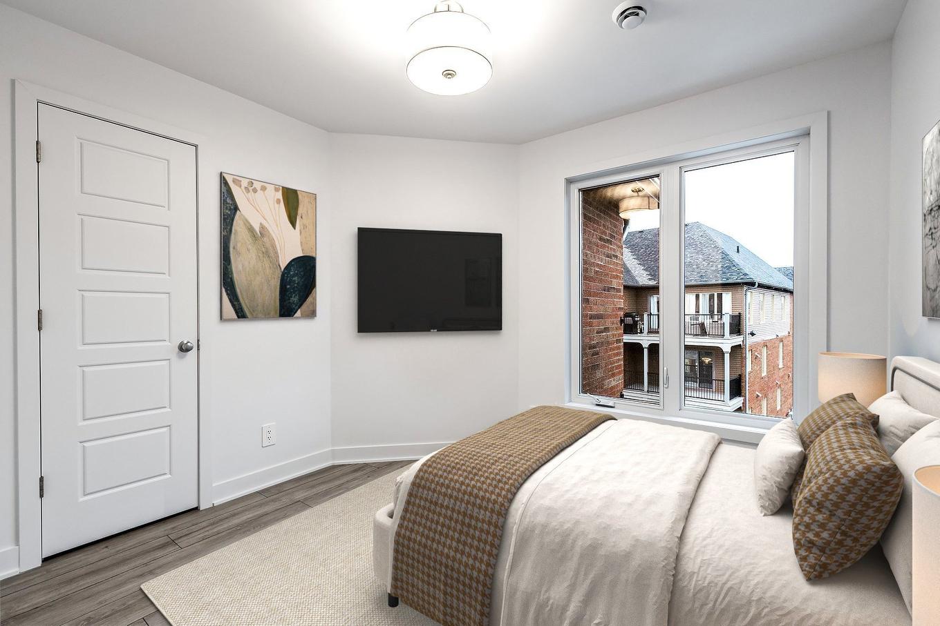 Chambre à coucher - 7-6100 Rue De Lusa, Brossard, QC - Indoor Photo Showing Bedroom