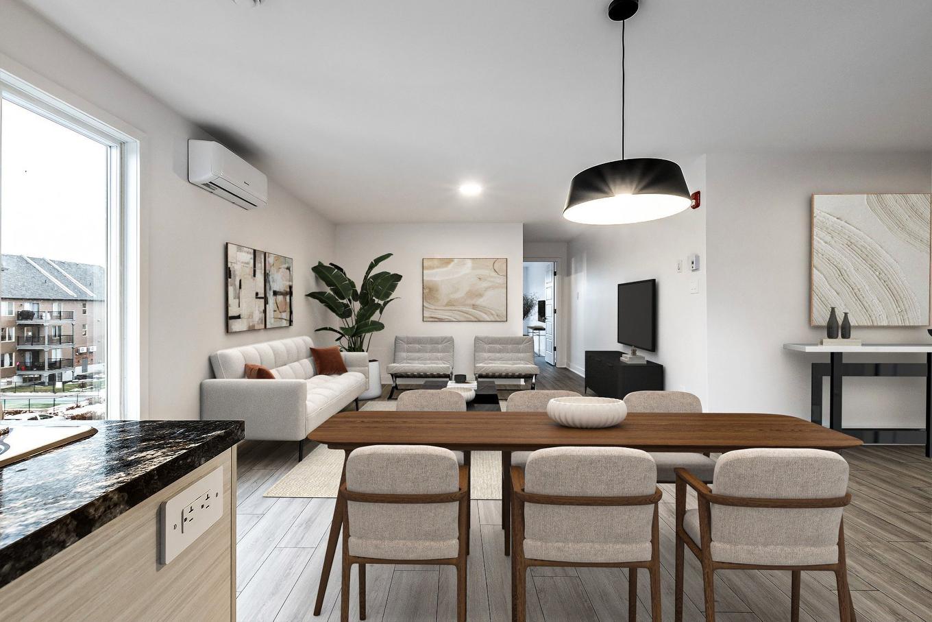 Salle à manger - 7-6100 Rue De Lusa, Brossard, QC - Indoor Photo Showing Dining Room