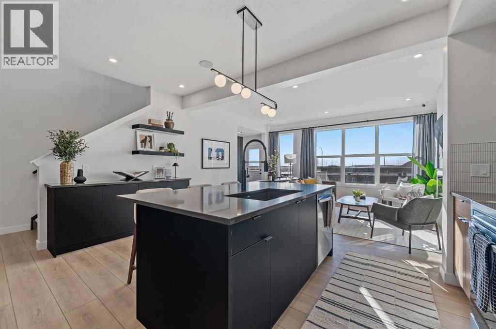 61 Keystone Creek Terrace, Calgary, AB - Indoor Photo Showing Kitchen With Upgraded Kitchen