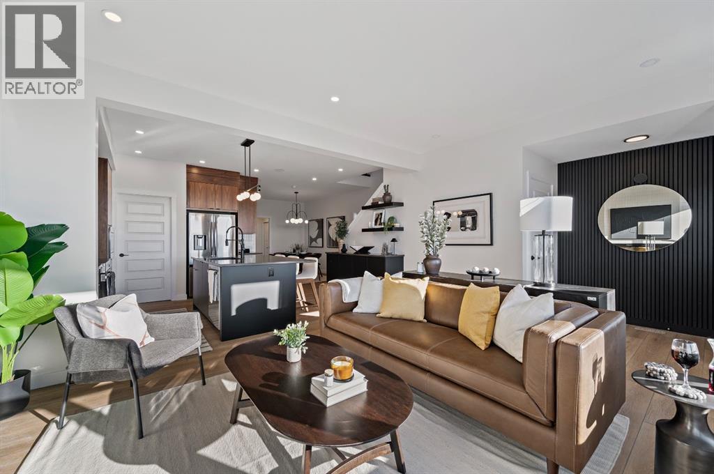 61 Keystone Creek Terrace, Calgary, AB - Indoor Photo Showing Living Room