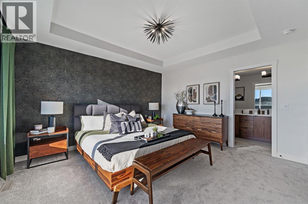 61 Keystone Creek Terrace, Calgary, AB - Indoor Photo Showing Bedroom