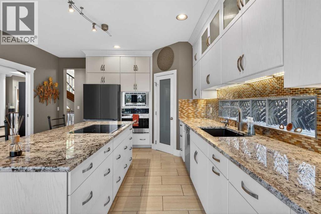 14 Christie Estate Terrace Sw, Calgary, AB - Indoor Photo Showing Kitchen With Upgraded Kitchen