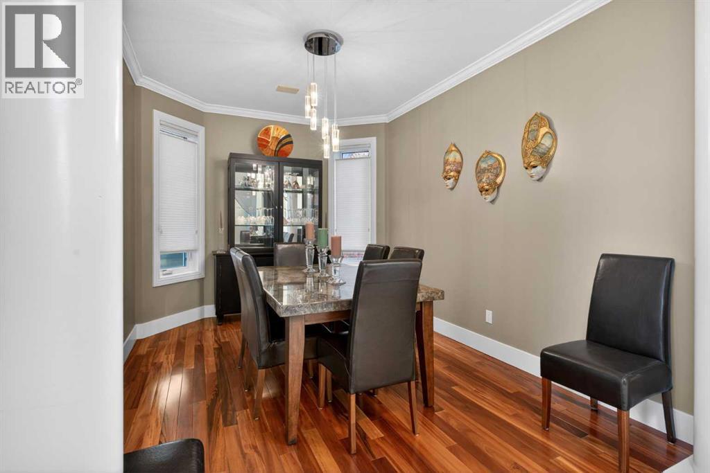 14 Christie Estate Terrace Sw, Calgary, AB - Indoor Photo Showing Dining Room