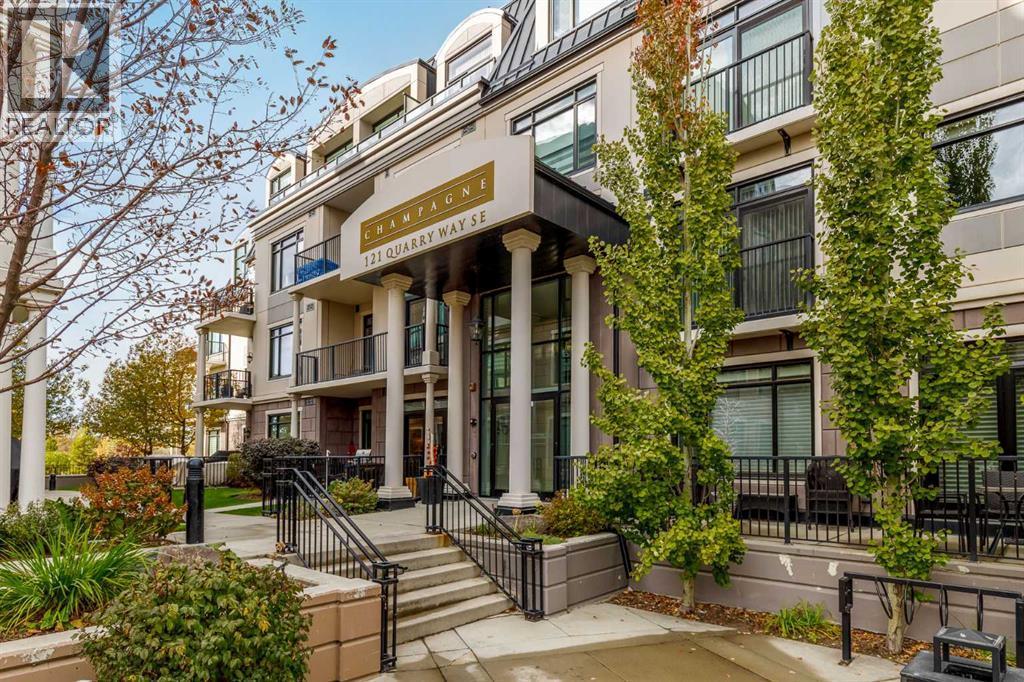 105, 121 Quarry Way Se, Calgary, AB - Outdoor With Facade