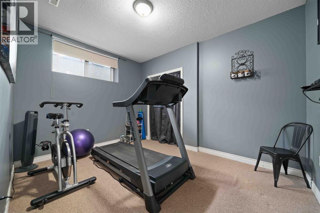 110 Redcliff Way Sw, Redcliff, AB - Indoor Photo Showing Gym Room