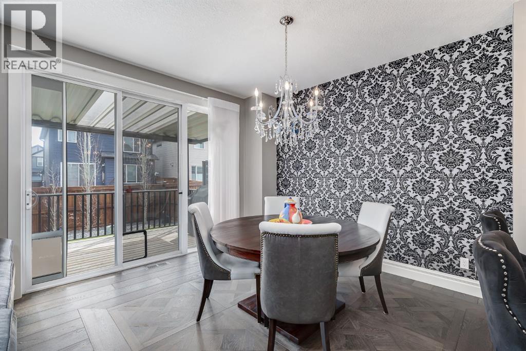 278 Legacy View Se, Calgary, AB - Indoor Photo Showing Dining Room