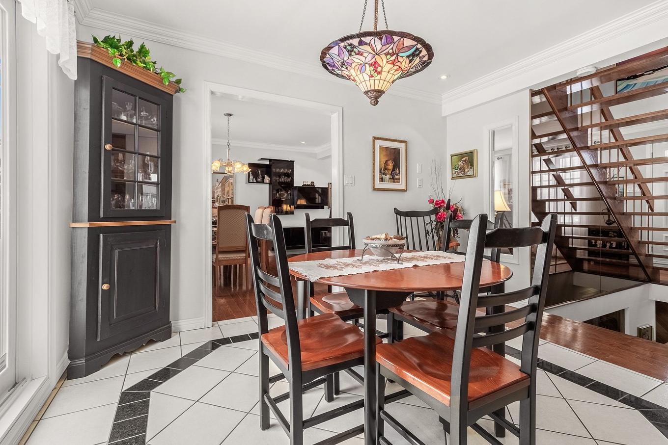 Dinette - 8230 Rue De Colombelles, Québec (Charlesbourg), QC - Indoor Photo Showing Dining Room