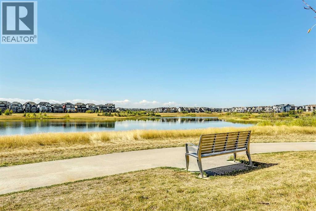 123 Marquis Green Se, Calgary, AB - Outdoor With Body Of Water With View