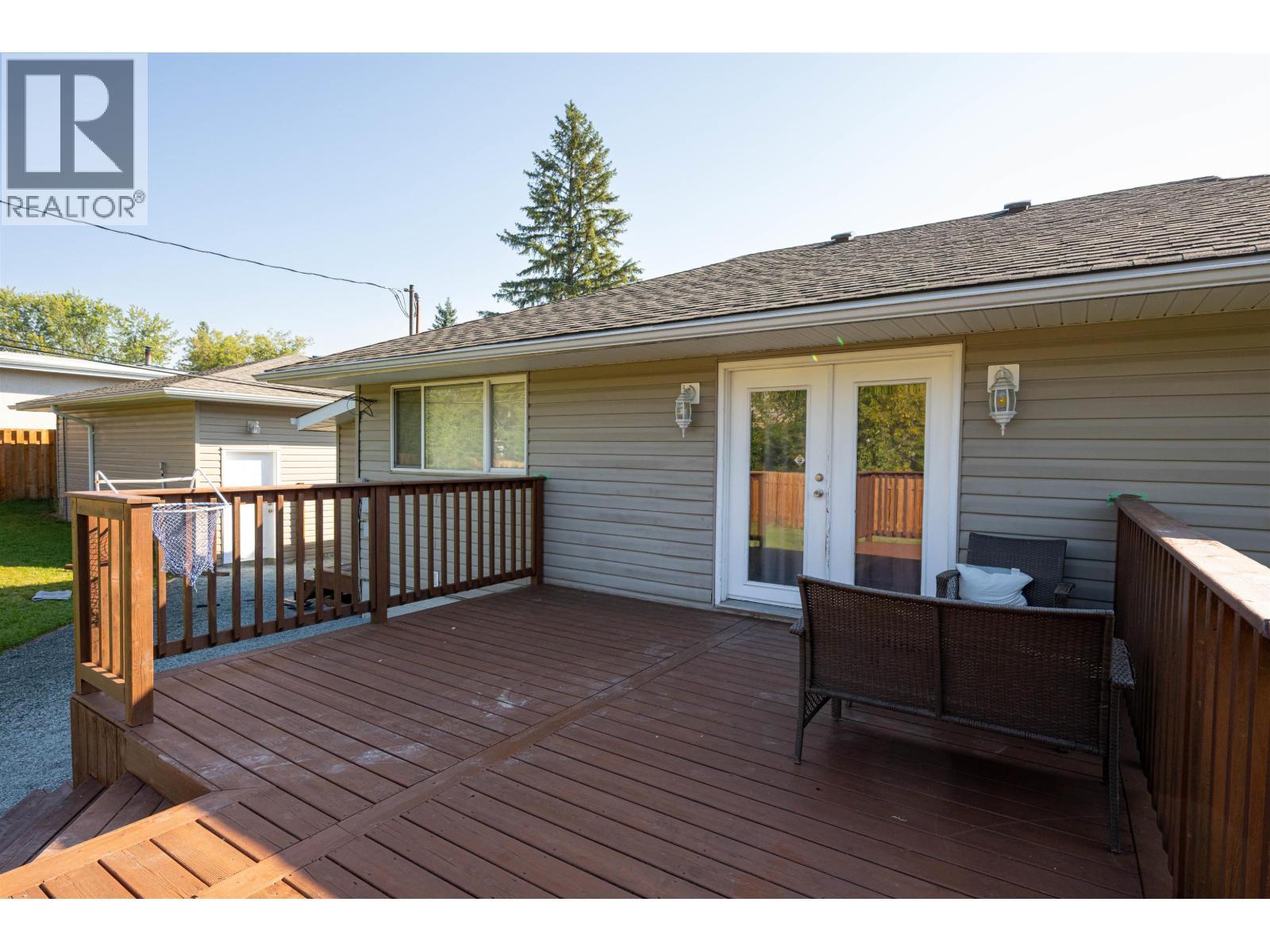 1601 Gorse Street, Prince George, BC - Outdoor With Deck Patio Veranda With Exterior