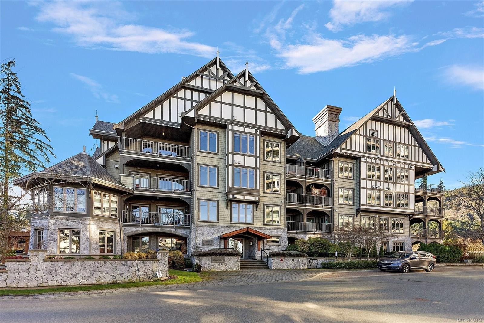 407-2006 Troon Crt, Langford, BC - Outdoor With Balcony With Facade