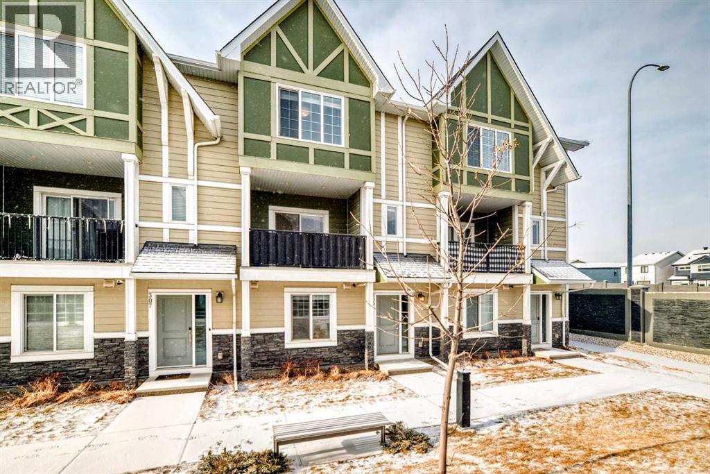 309 Nolanlake Villas Nw, Calgary, AB - Outdoor With Balcony With Facade