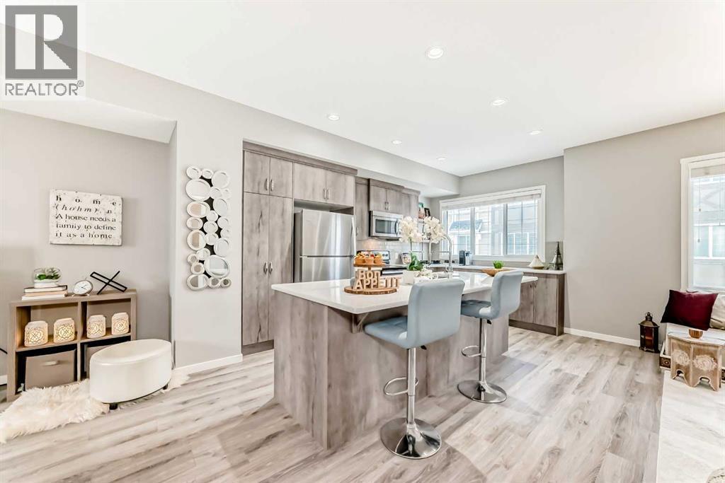 309 Nolanlake Villas Nw, Calgary, AB - Indoor Photo Showing Dining Room