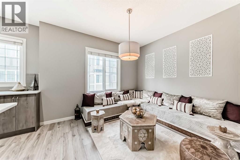 309 Nolanlake Villas Nw, Calgary, AB - Indoor Photo Showing Living Room