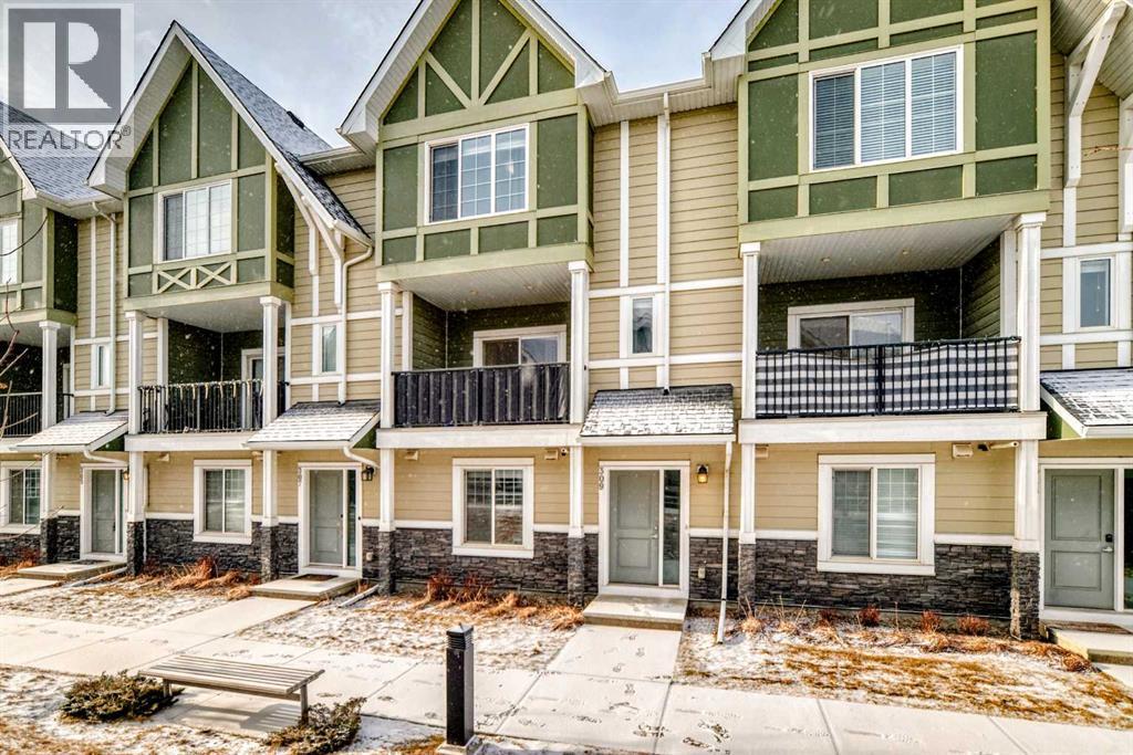 309 Nolanlake Villas Nw, Calgary, AB - Outdoor With Balcony With Facade