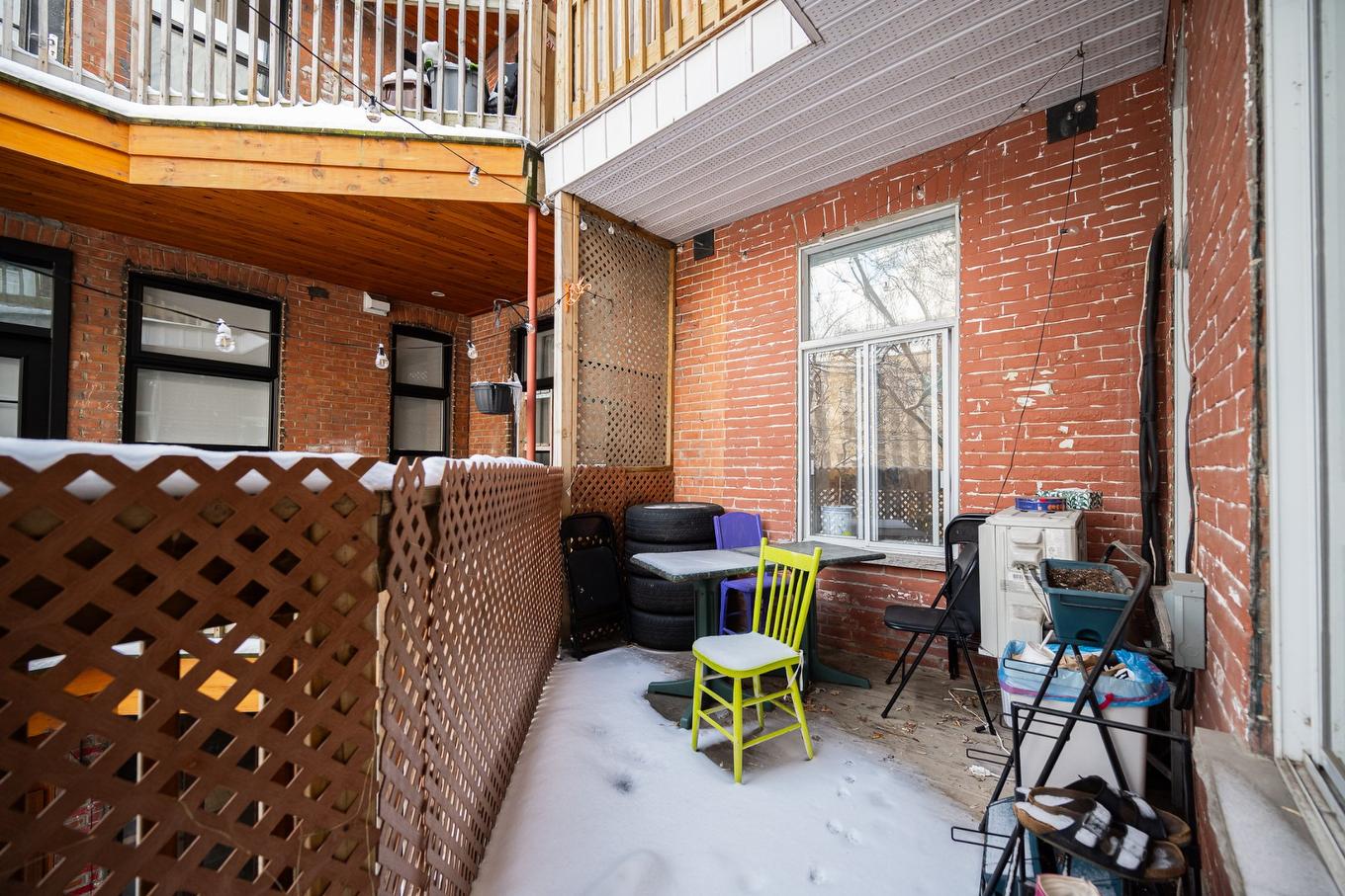 Terrasse - 1715 Rue Sanguinet, Montréal (Ville-Marie), QC - Outdoor With Exterior