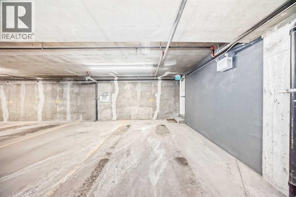 106, 628 56 Avenue Sw, Calgary, AB - Indoor Photo Showing Garage