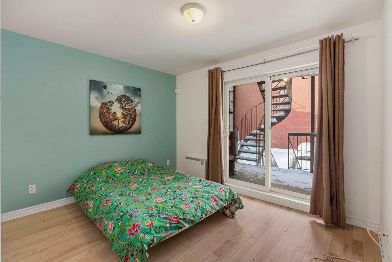 Bedroom - 4-1317 Rue La Fontaine, Montréal (Ville-Marie), QC - Indoor Photo Showing Bedroom