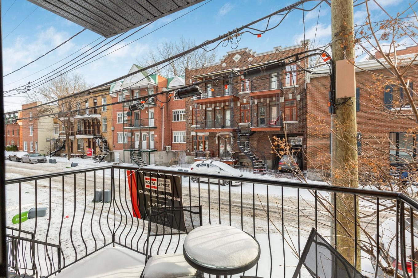 Balcony - 3-1317 Rue La Fontaine, Montréal (Ville-Marie), QC - Outdoor