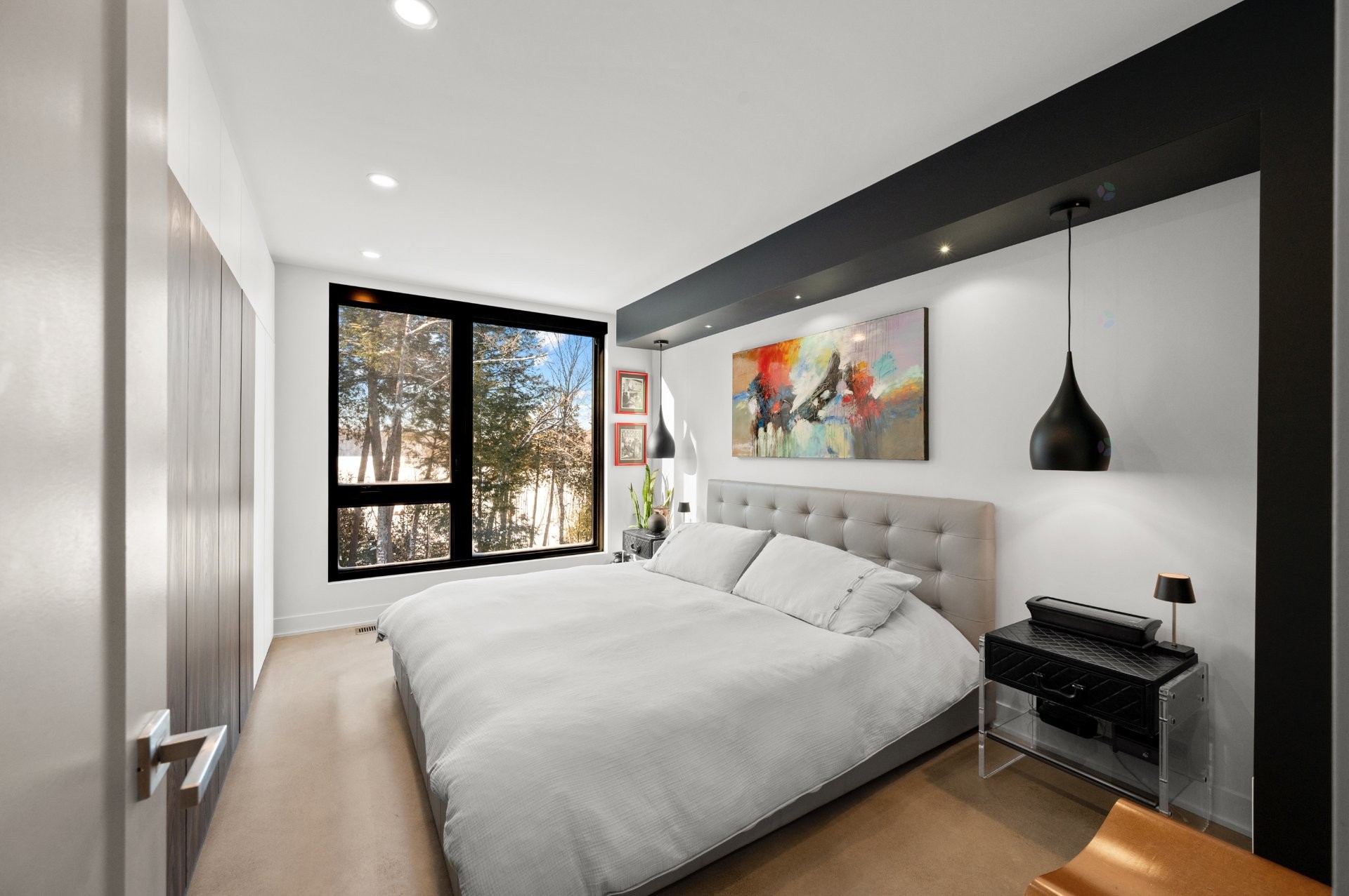 Chambre à coucher principale - 10 Ch. De L'Oxalis, Harrington, QC - Indoor Photo Showing Bedroom