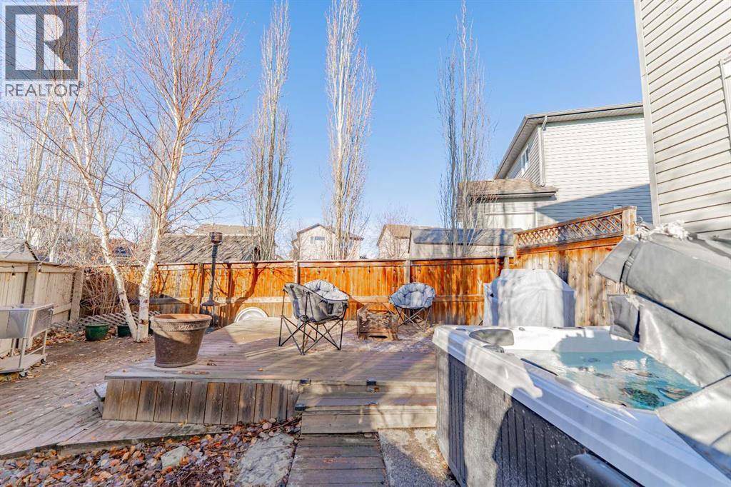 142 West Pointe Circle, Cochrane, AB - Outdoor With Deck Patio Veranda