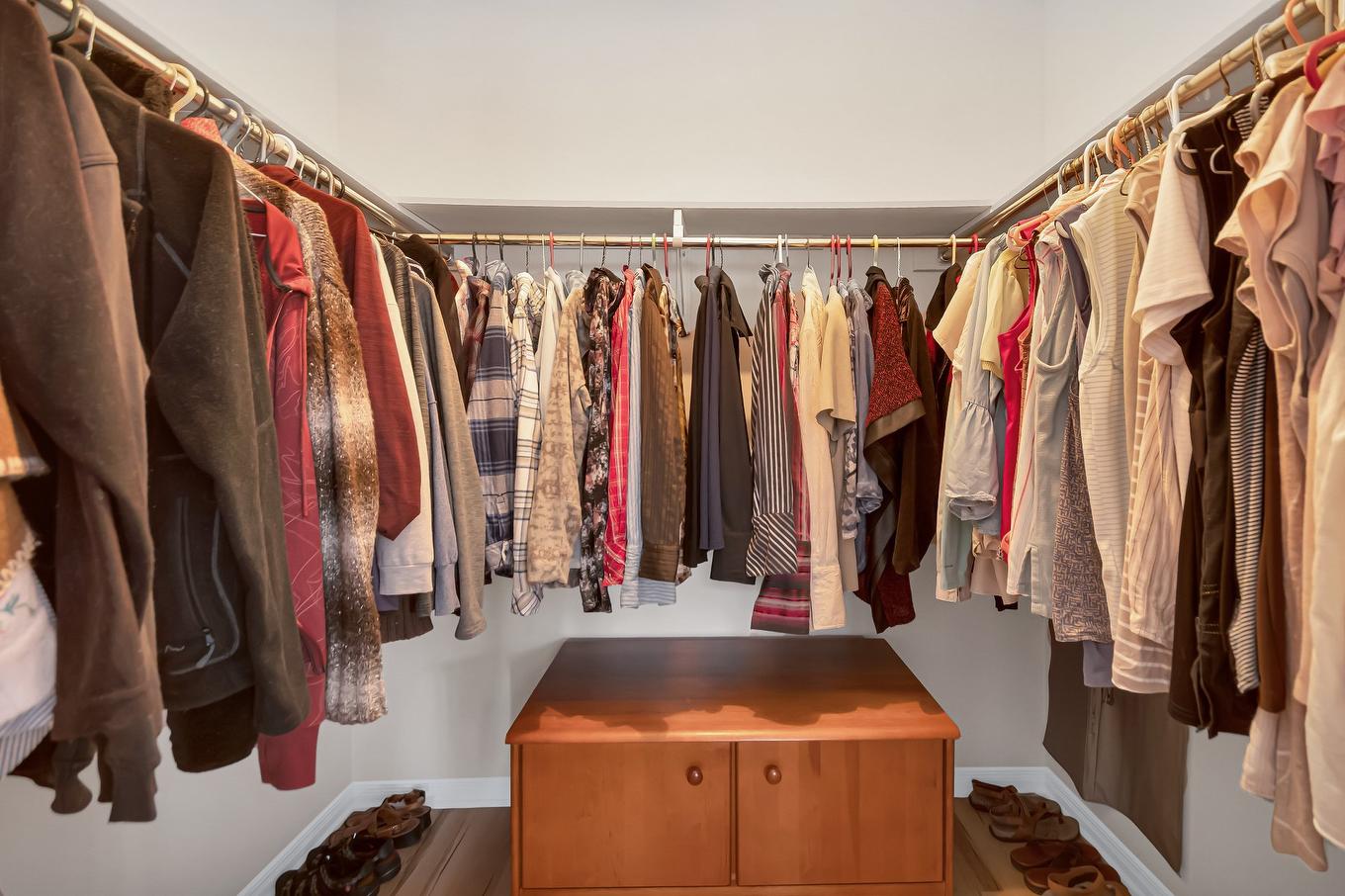 Walk-in closet - 12 Rue Gédéon-Létourneau, Saint-Basile-Le-Grand, QC - Indoor With Storage