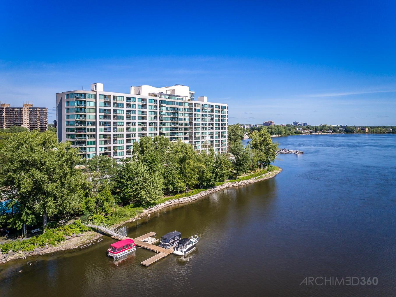 Marina - 511-4450 Prom. Paton, Laval (Chomedey), QC - Outdoor With Body Of Water With View