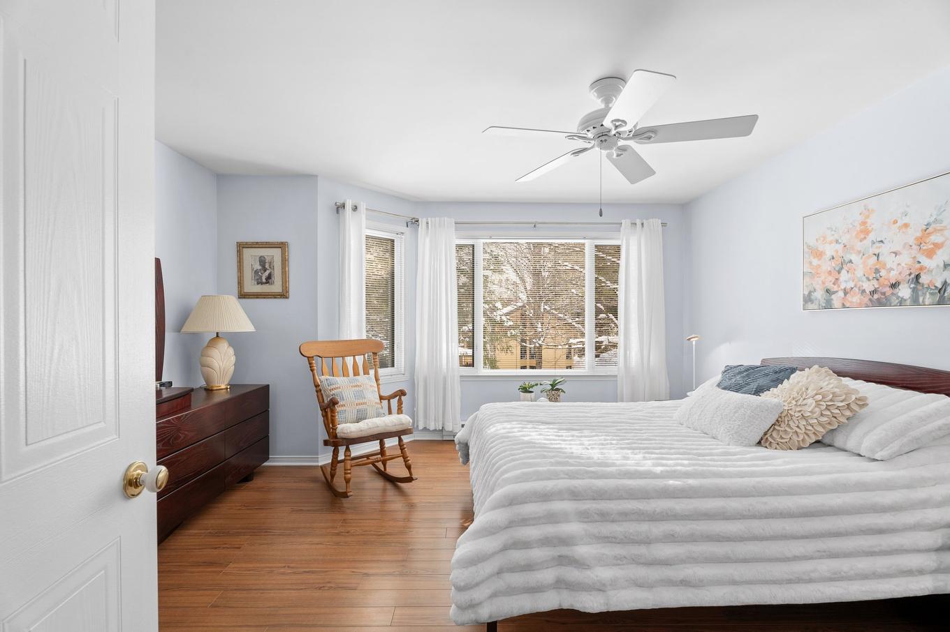 Chambre à coucher principale - 66 Av. Turcot, Saint-Sauveur, QC - Indoor Photo Showing Bedroom