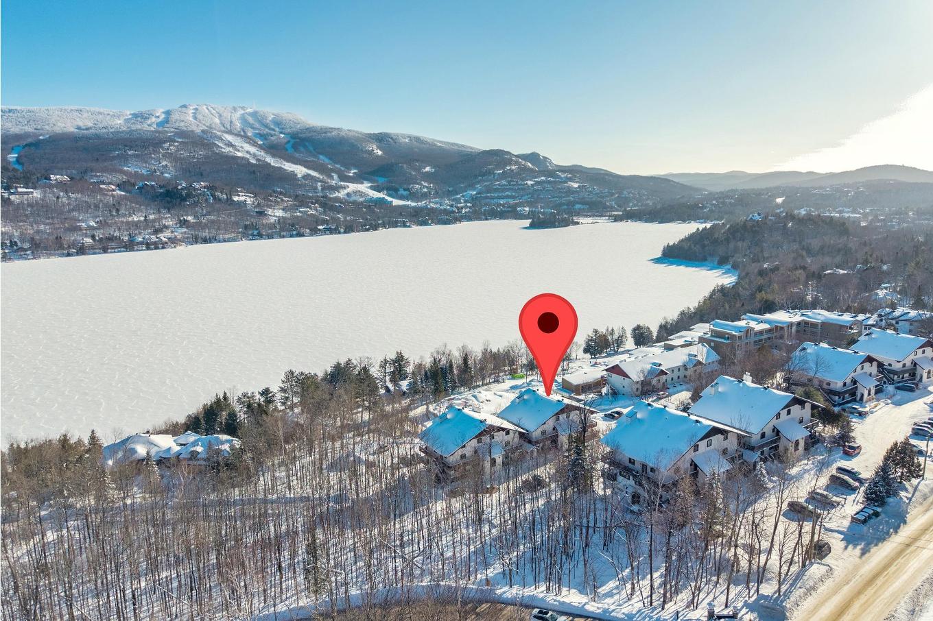 Photo aérienne - 464-140 Rue Cuttle, Mont-Tremblant, QC - Outdoor With Body Of Water With View