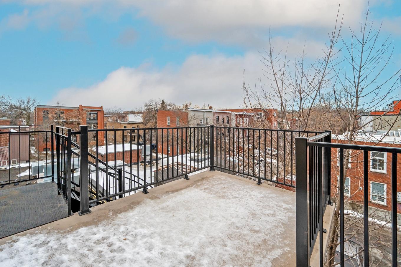 Terrasse - 401-3555 Rue De Rouen, Montréal (Mercier/Hochelaga-Maisonneuve), QC - Outdoor