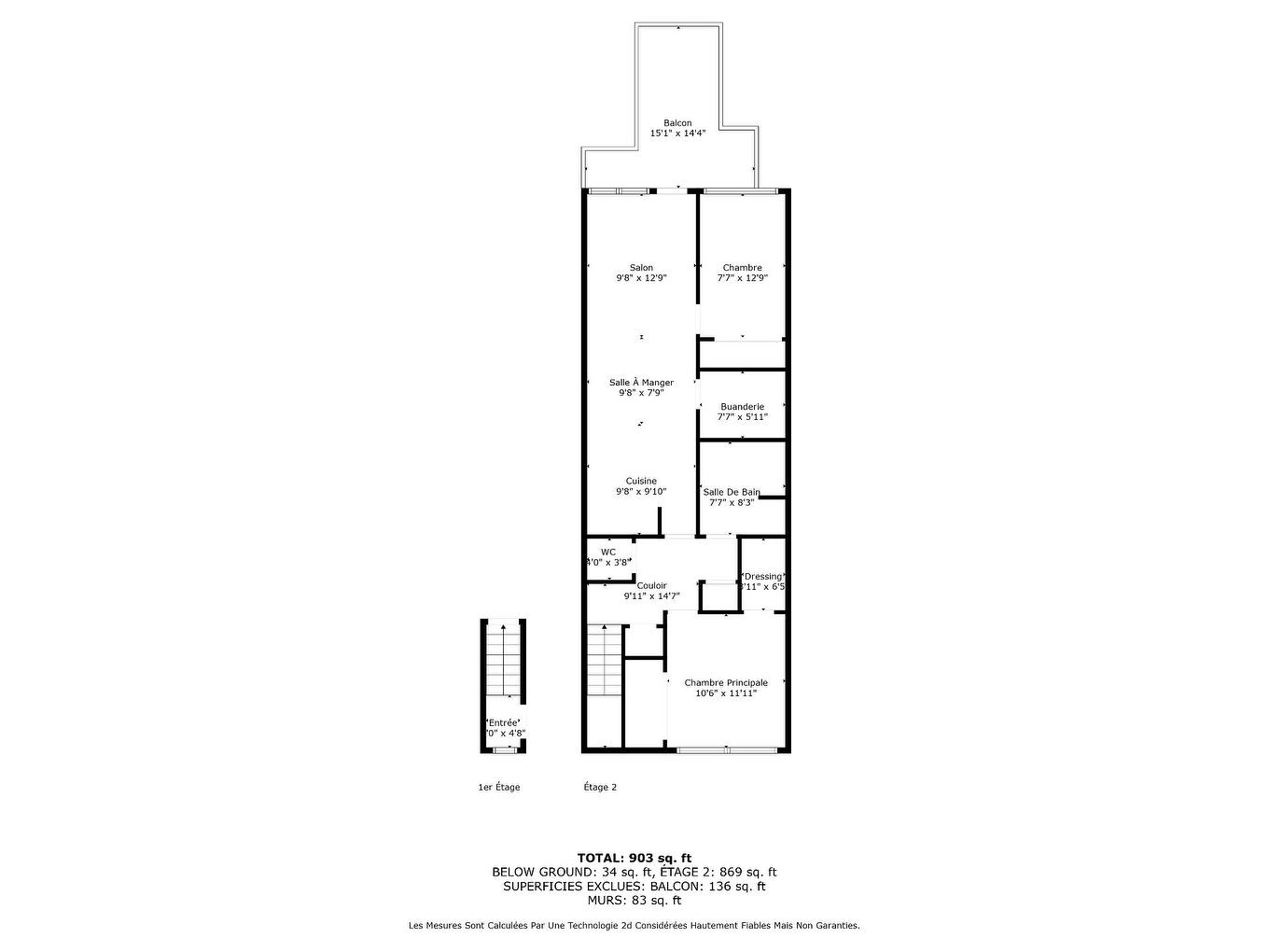 Plan (croquis) - 401-3555 Rue De Rouen, Montréal (Mercier/Hochelaga-Maisonneuve), QC - Other