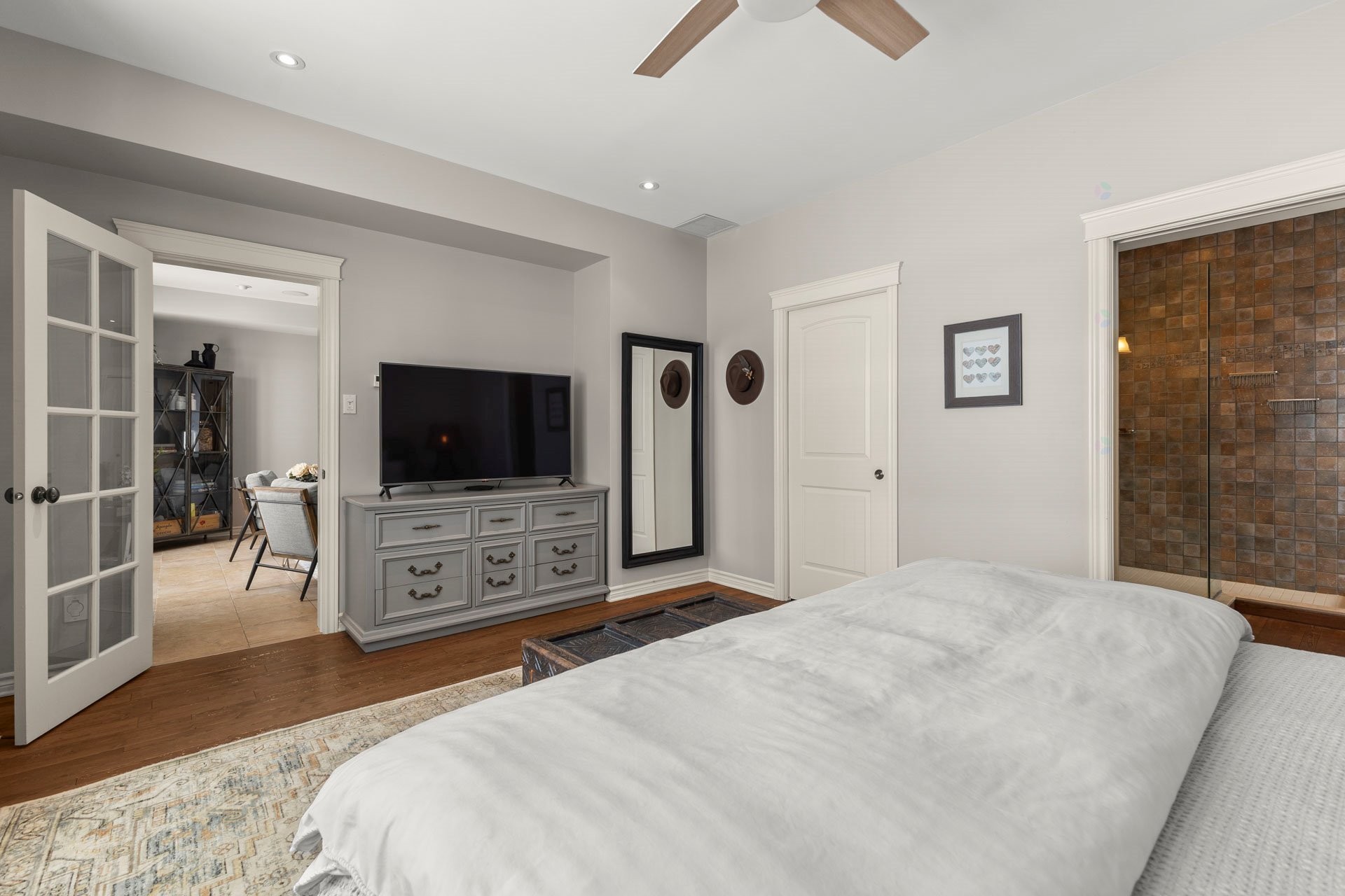 Chambre à coucher principale - 243 Rue Létourneau, Rigaud, QC - Indoor Photo Showing Bedroom