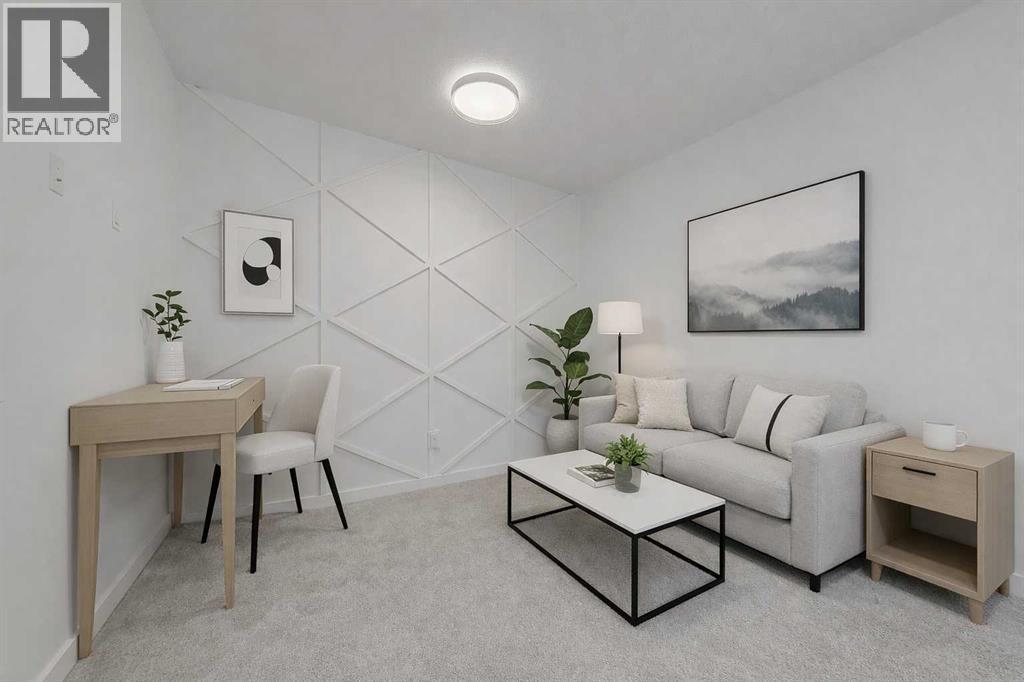 8136 47 Avenue Nw, Calgary, AB - Indoor Photo Showing Living Room