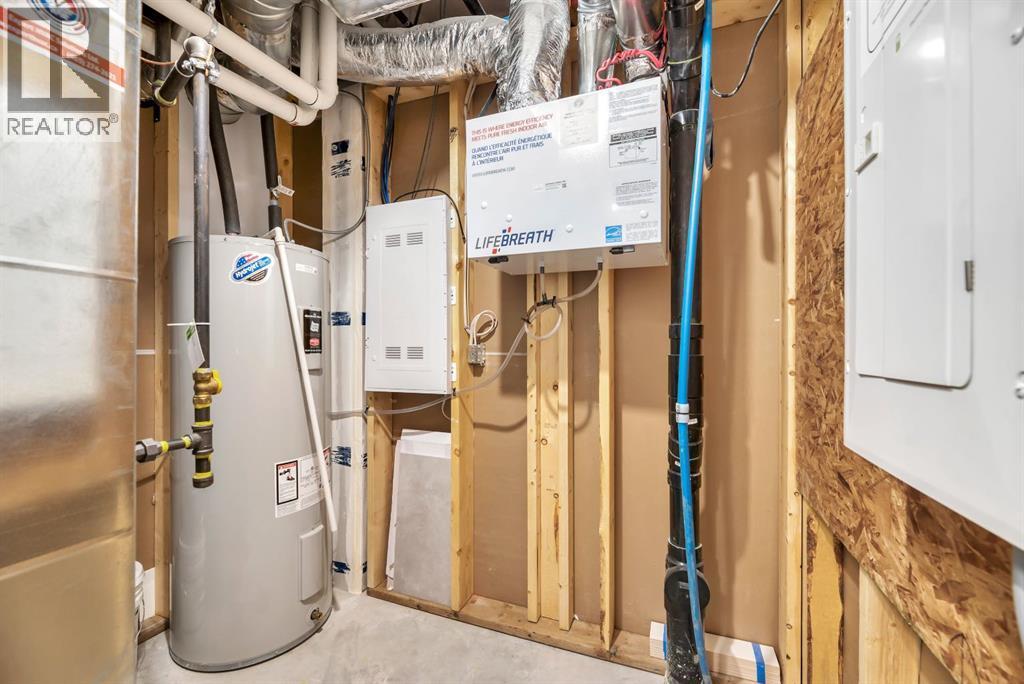 344 Cranbrook Square Se, Calgary, AB - Indoor Photo Showing Basement