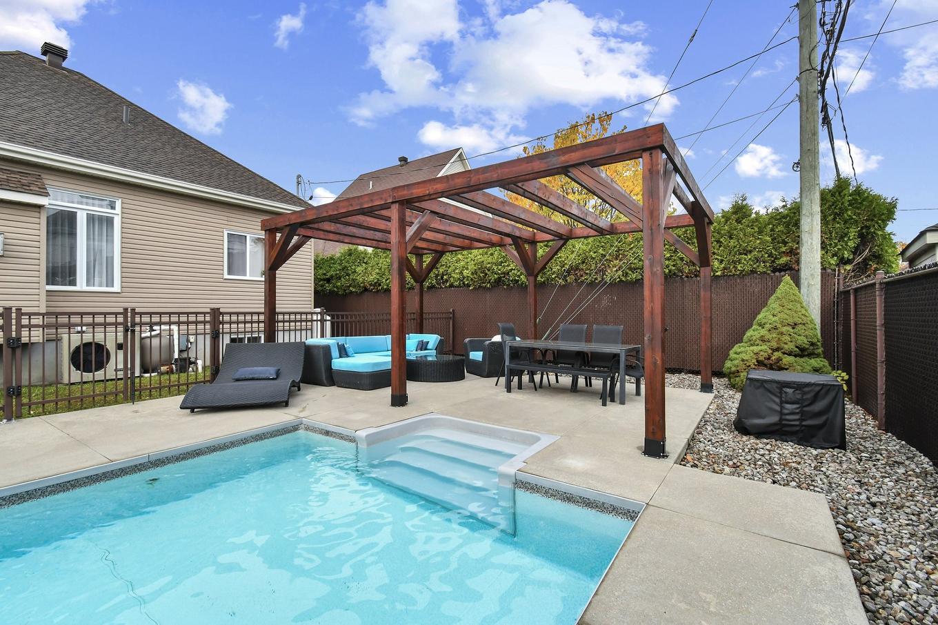 Extérieur - 55 Rue De Lavours, Terrebonne (Terrebonne), QC - Outdoor With In Ground Pool