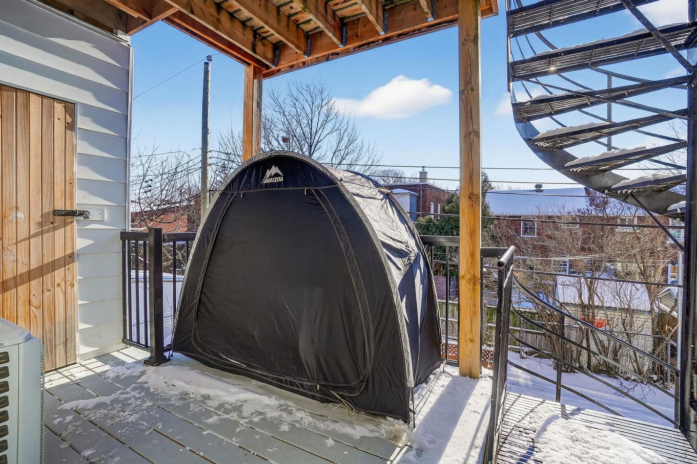 Balcony - 576 Rue Osborne, Montréal (Verdun/Île-Des-Soeurs), QC - Outdoor With Exterior