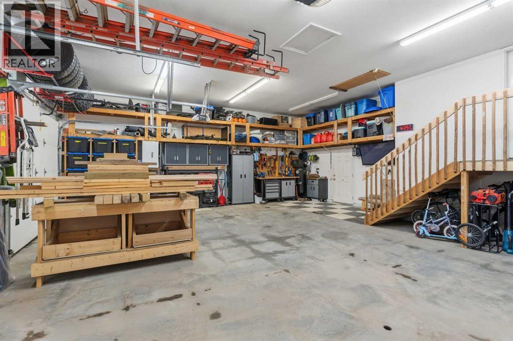 26 Park Point, Whitecourt, AB - Indoor Photo Showing Garage