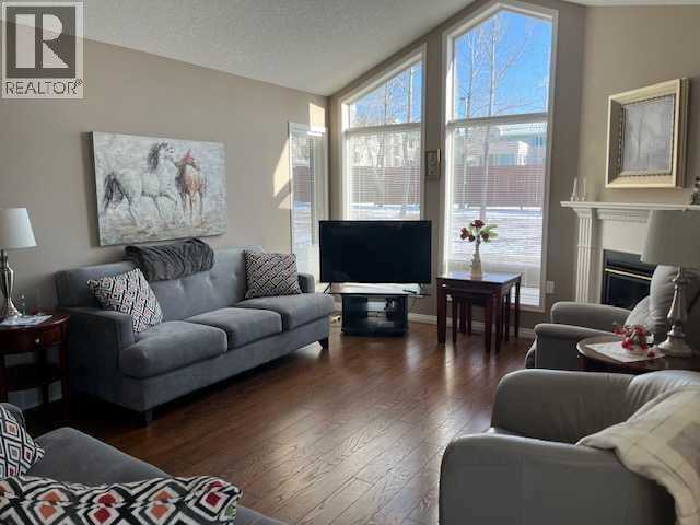 901 Nativity Bay, Rural Rocky View County, AB - Indoor Photo Showing Living Room