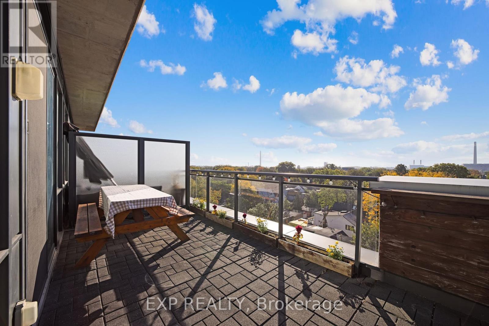 804 - 1238 Dundas St Street E, Toronto (South Riverdale), ON - Outdoor With View