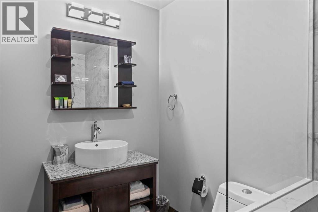 205 Rot. A, 901 Mountain Street, Canmore, AB - Indoor Photo Showing Bathroom